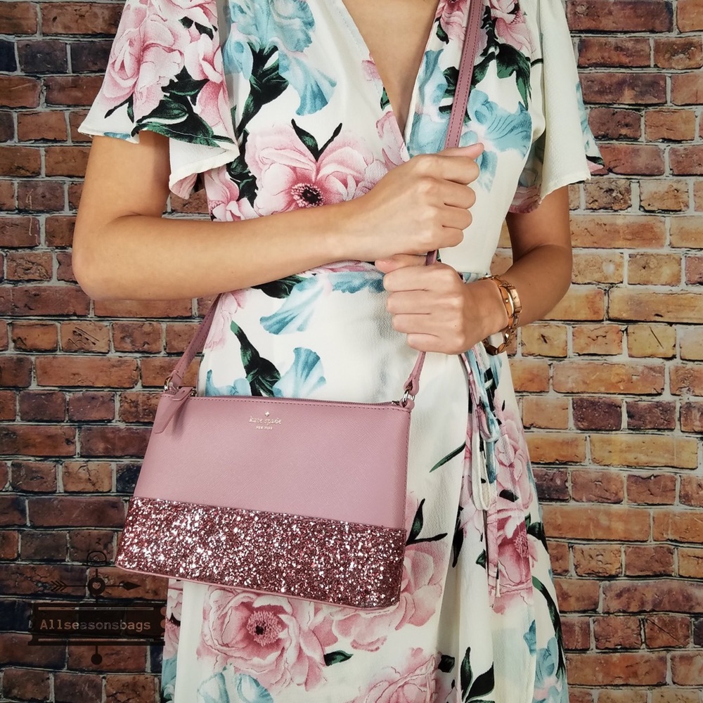 Kate spade Greta Court Ramey crossbody dusty peony - Picture 4 of 8